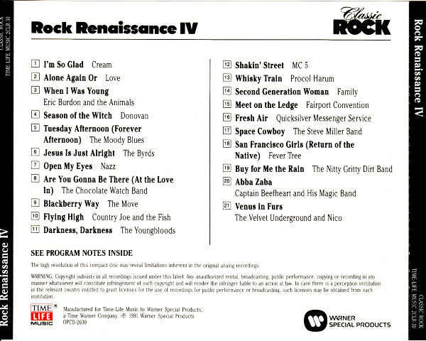 Various - Classic Rock - Rock Renaissance IV *CD* | Near Mint (NM) Near Mint (NM)-