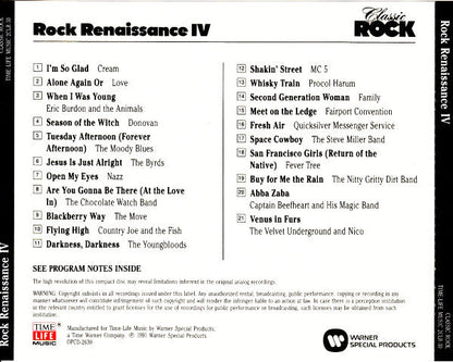 Various - Classic Rock - Rock Renaissance IV *CD* | Near Mint (NM) Near Mint (NM)-