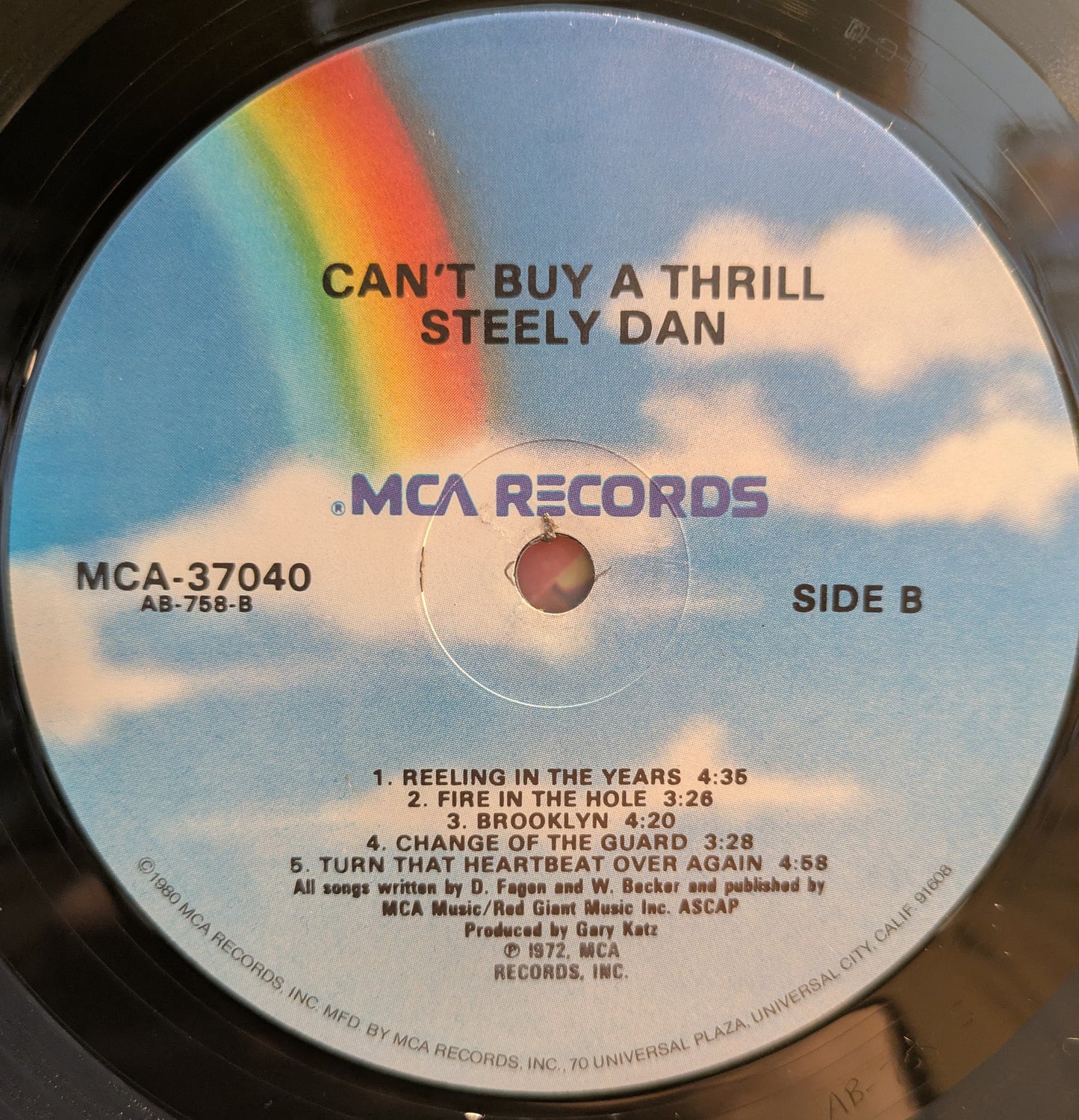 Steely Dan - Can't Buy A Thrill (VINYL) | Near Mint (NM) Excellent (EX)-