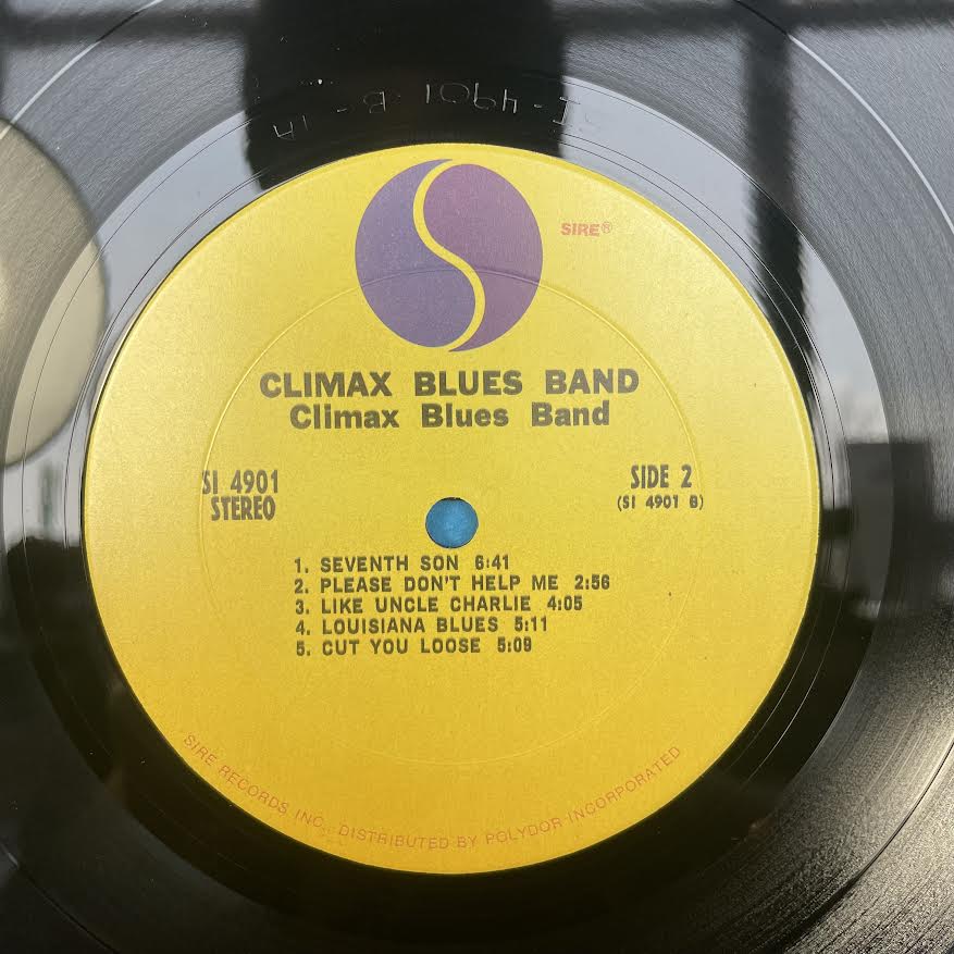 Climax Blues Band - Climax Blues Band (VINYL) | Near Mint (NM) Very Good Plus (VG+)--