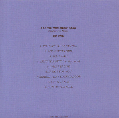 George Harrison - All Things Must Pass (50th Anniversary) (CD BOX SET) | Near Mint (NM) Near Mint (NM)--