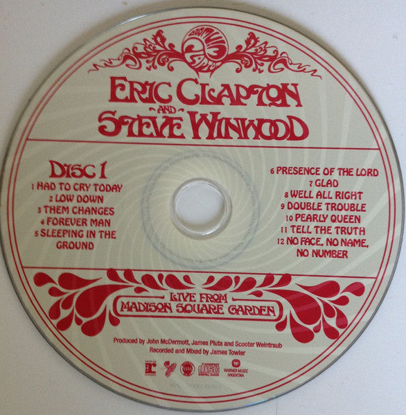 Eric Clapton - Live From Madison Square Garden (2xCD) | Near Mint (NM) Near Mint- (NM-)-