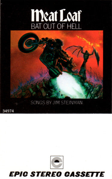 Meat Loaf - Bat Out Of Hell (CASSETTE) | Near Mint (NM) Near Mint (NM)-