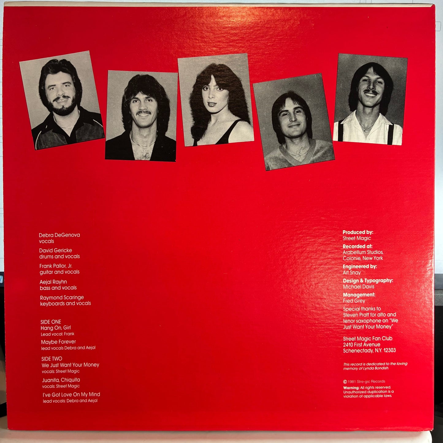 Street Magic - On The Way (VINYL) | Near Mint (NM or M-) Excellent (EX)--