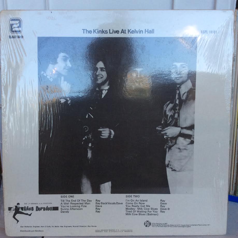 The Kinks - Live At Kelvin Hall (VINYL) | Near Mint (NM) Near Mint (NM)-