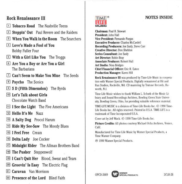 Various - Classic Rock - Rock Renaissance III *CD* | Near Mint (NM) Near Mint (NM)-