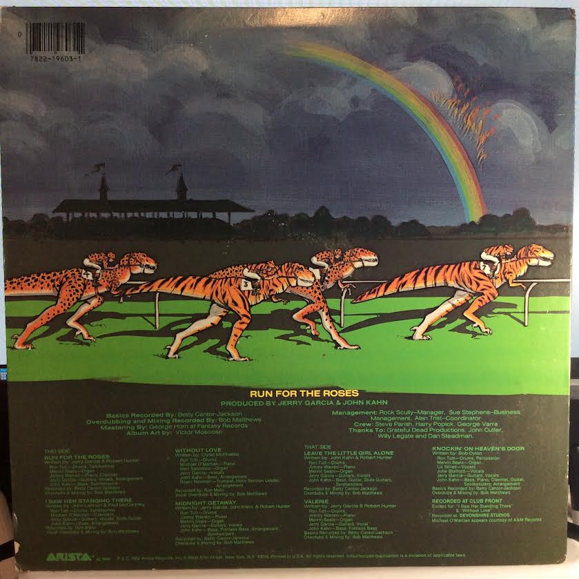 Jerry Garcia - Run For The Roses (VINYL) | Near Mint (NM or M-)--