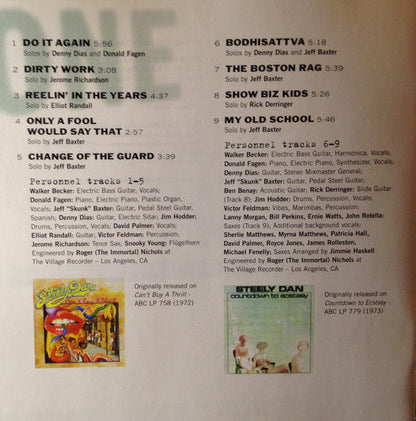 Steely Dan - Showbiz Kids (The Steely Dan Story 1972-1980) (2xCD) | Near Mint (NM) Near Mint (NM)-