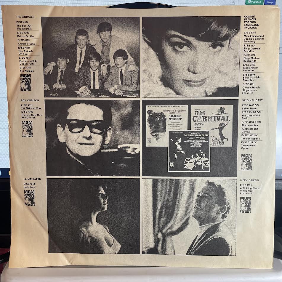 Eric Burdon & The Animals - Winds Of Change (VINYL) | Excellent+ (EX+) Excellent+ (EX+)--