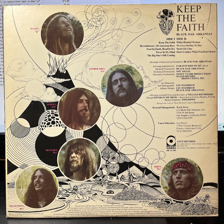 Keep The Faith (VINYL) | Near Mint (NM) Very Good Plus (VG+)--