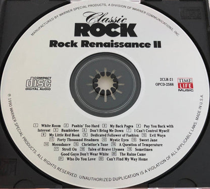 Various - Classic Rock - Rock Renaissance II *CD* | Near Mint (NM) Near Mint (NM)-