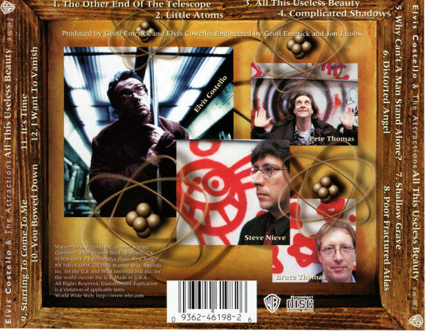 Elvis Costello & The Attractions - All This Useless Beauty (CD) | Near Mint (NM) Excellent (EX)--