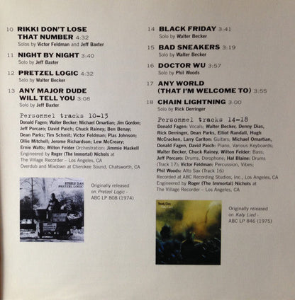 Steely Dan - Showbiz Kids (The Steely Dan Story 1972-1980) (2xCD) | Near Mint (NM) Near Mint (NM)-
