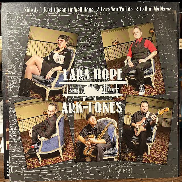 Lara Hope And The Ark-Tones - Love You To Life (TRANSPARENT RED VINYL) | Near Mint (NM or M-)--