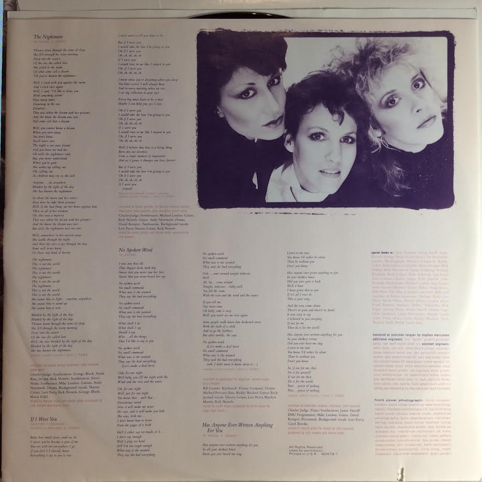 Stevie Nicks - Rock A Little (VINYL) | Near Mint (NM) Near Mint- (NM-)-