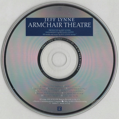 Jeff Lynne - Armchair Theatre (CD) | Near Mint (NM or M-)--