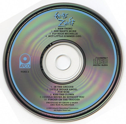 Enuff Z'nuff - Enuff Z'nuff (CD) | Near Mint (NM or M-)--