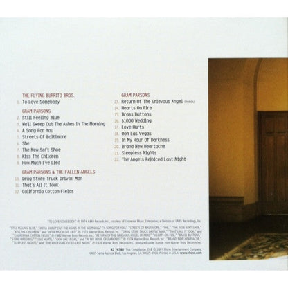 Gram Parsons - Sacred Hearts & Fallen Angels: The Gram Parsons Anthology (2x CD BOX) | Near Mint (NM) Near Mint (NM)-