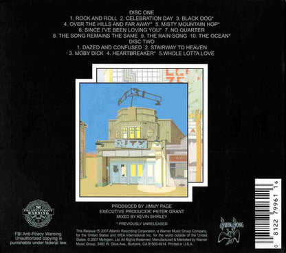 Led Zeppelin - The Soundtrack From The Film "The Song Remains The Same" (2xCD Swan Song ‎– R2 328252) | USED Near Mint (NM or M-) Excellent (EX)-