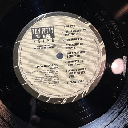 Tom Petty - Full Moon Fever (VINYL LP MCA MCA-6253 1989) | Near Mint (NM or M-) Near Mint- (NM-)-