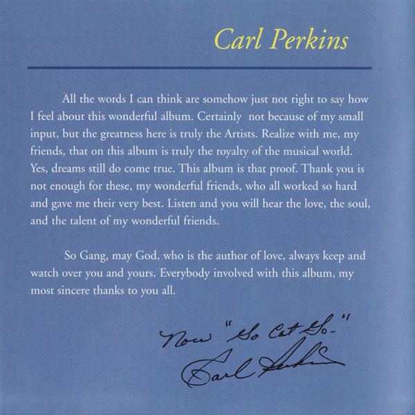 Carl Perkins - Go Cat Go (CD) | Near Mint (NM) Near Mint (NM)-