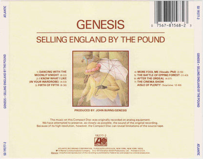 Genesis - Selling England By The Pound (CD) | Near Mint (NM)-