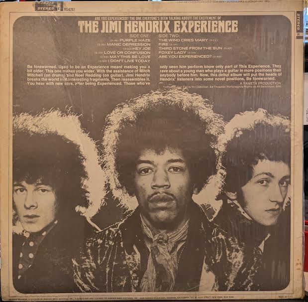 The Jimi Hendrix Experience - Are You Experienced? (VINYL) | Near Mint (NM) Near Mint (NM)-