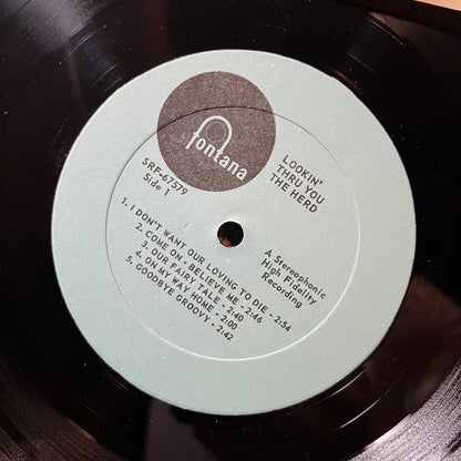 The Herd - Lookin Thru You (VINYL LP FONTANA SRF-67579 1968) | USED Near Mint (NM or M-) Excellent+ (EX+)--