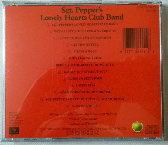 The Beatles - Sgt. Pepper's Lonely Hearts Club Band (CD) | Near Mint (NM) Near Mint (NM)-