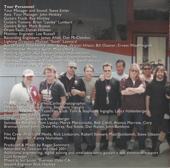 Tesla - Standing Room Only (CD) | Near Mint (NM or M-) Near Mint (NM)--