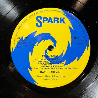 Dave Carlsen - Pale Horse (VINYL) | Near Mint (NM) Near Mint- (NM-)--