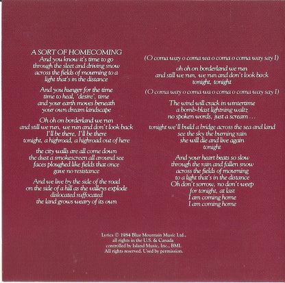 U2 - The Unforgettable Fire (CD) | Near Mint (NM) Near Mint (NM)--