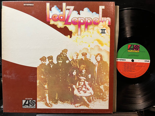 Led Zeppelin - Led Zeppelin II (VINYL LP ATLANTIC SD 8236 1975) | USED Near Mint (NM or M-) Excellent+ (EX+)--