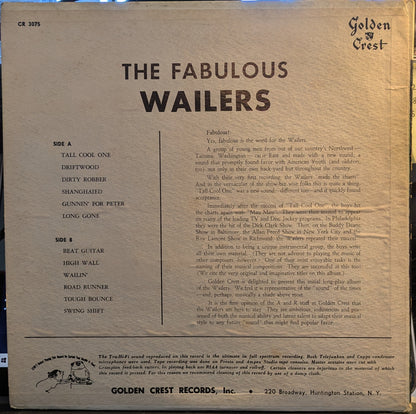 The Wailers (2) - The Wailer's Wail (VINYL) | Near Mint (NM) Very Good Plus (VG+)--