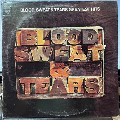 Blood, Sweat & Tears Greatest Hits (VINYL) | Near Mint (NM) Excellent (EX)--
