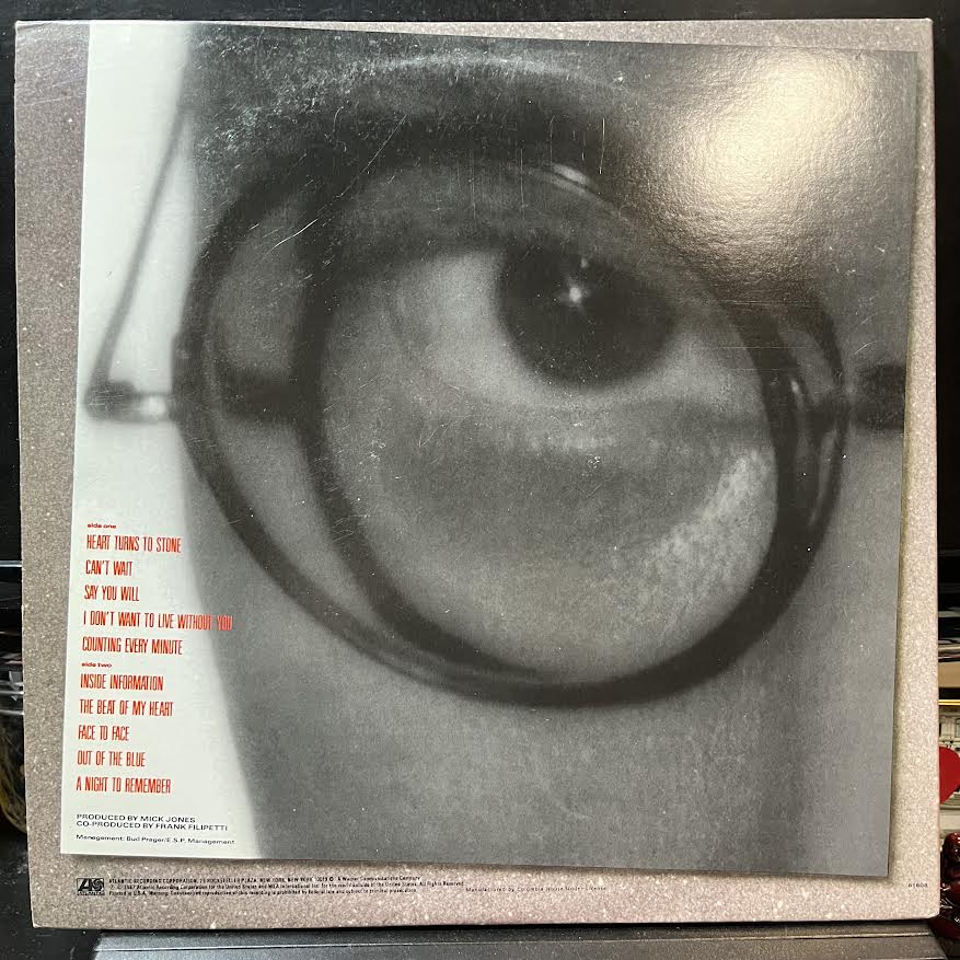 Foreigner - Inside Information (VINYL) | Near Mint (NM) Excellent (EX)-