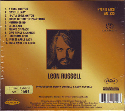Leon Russell - Leon Russell *HYBRID SACD/NUMBERED* | Near Mint (NM) Near Mint (NM)-