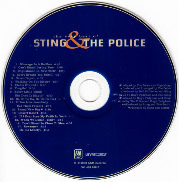 Sting - The Very Best Of Sting & The Police (CD) | Near Mint (NM) Near Mint (NM)-