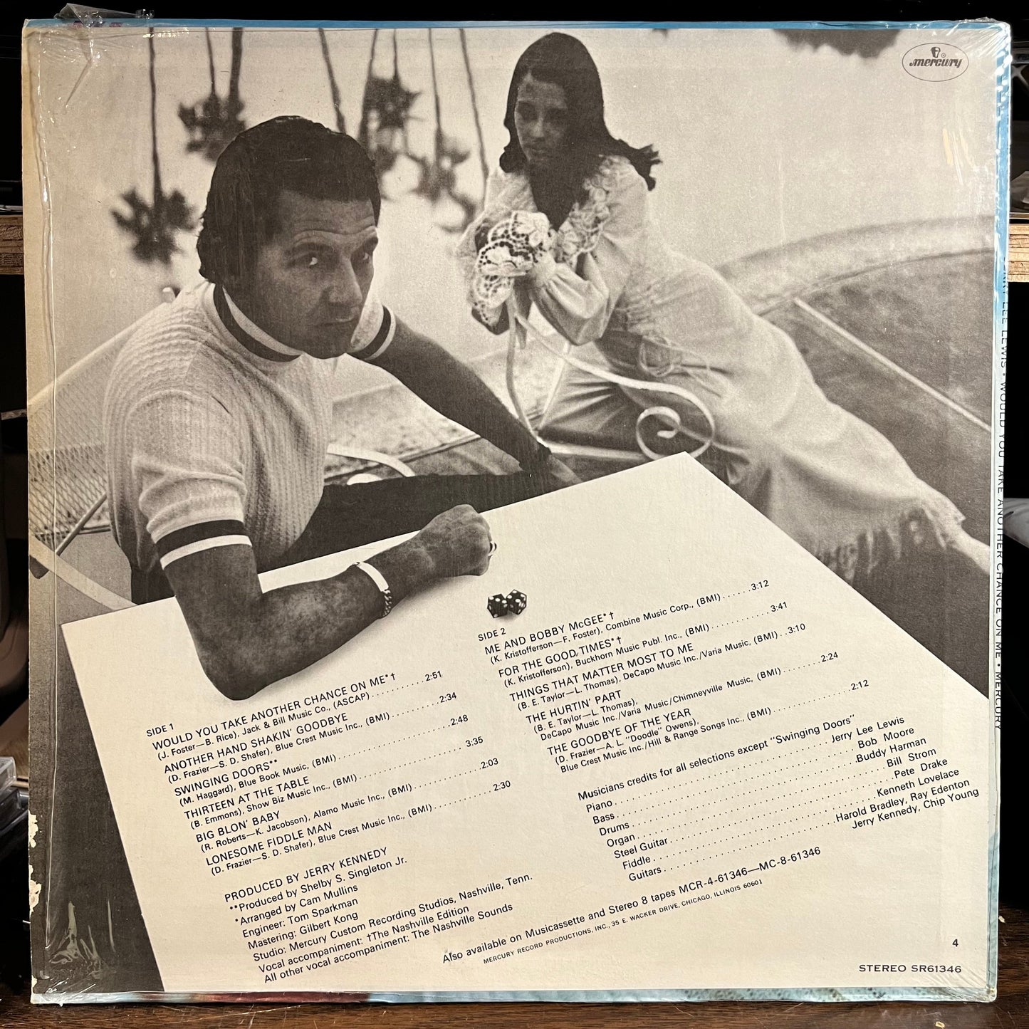 Jerry Lee Lewis - Would You Take Another Chance On Me? (VINYL) | Near Mint (NM) Near Mint (NM)--