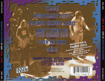 Gov't Mule - Live At Roseland Ballroom (CD) | Near Mint (NM) Near Mint (NM)--