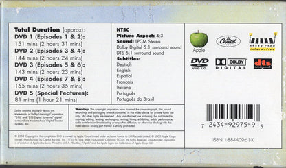 The Beatles - Anthology (DVD BOX - MISSING DISC 1) |-