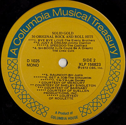 Various - Solid Gold / 30 Original Rock And Roll Hits | Near Mint (NM) Very Good Plus (VG+)-