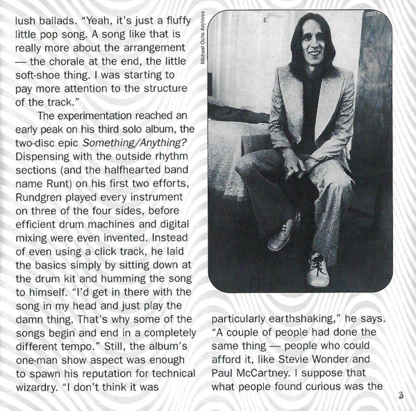 Todd Rundgren - The Very Best Of Todd Rundgren (CD) | Near Mint (NM) Excellent (EX)--