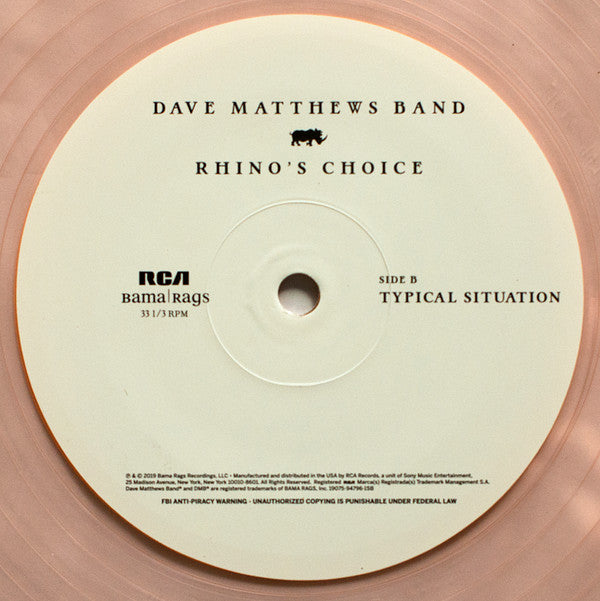 Dave Matthews Band - Rhino's Choice *TARGET/ROSE COLOR* | Near Mint (NM) Near Mint (NM)-