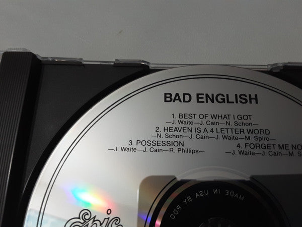 Bad English - Bad English (CD) | Near Mint (NM or M-)--