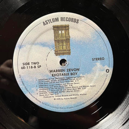 Warren Zevon - Excitable Boy (VINYL) | Near Mint (NM or M-) Excellent+ (EX+)--