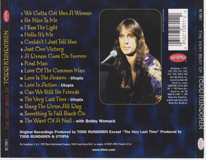Todd Rundgren - The Very Best Of Todd Rundgren (CD) | Near Mint (NM) Excellent (EX)--