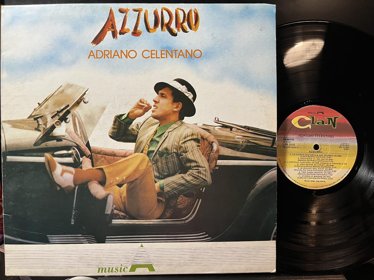 Adriano Celentano - Azzurro (VINYL) | Near Mint (NM) Excellent (EX)--