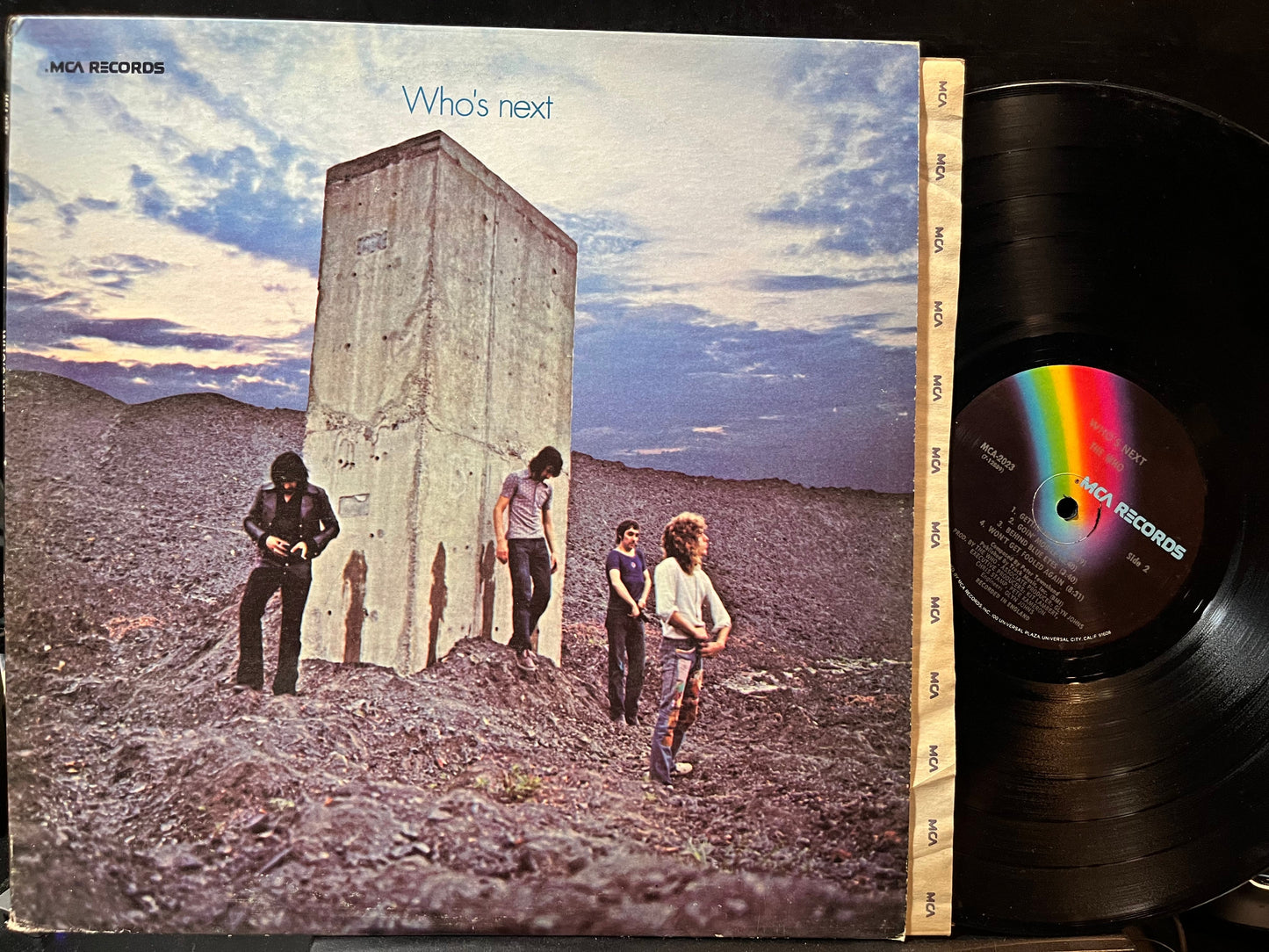 The Who - Who's Next (VINYL LP MCA MCA-2023 1973) | Near Mint (NM or M-) Excellent+ (EX+)--