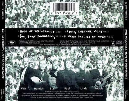 Paul McCartney - Hope Of Deliverance (CD) | Near Mint (NM) Near Mint (NM)-